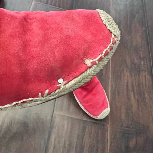 Tory Burch women’s espadrille size 8 with one side unstitched - Picture 8 of 9